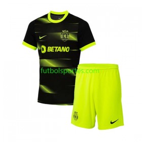 Camiseta Sporting CP Niño Segunda Equipación 2022/2023